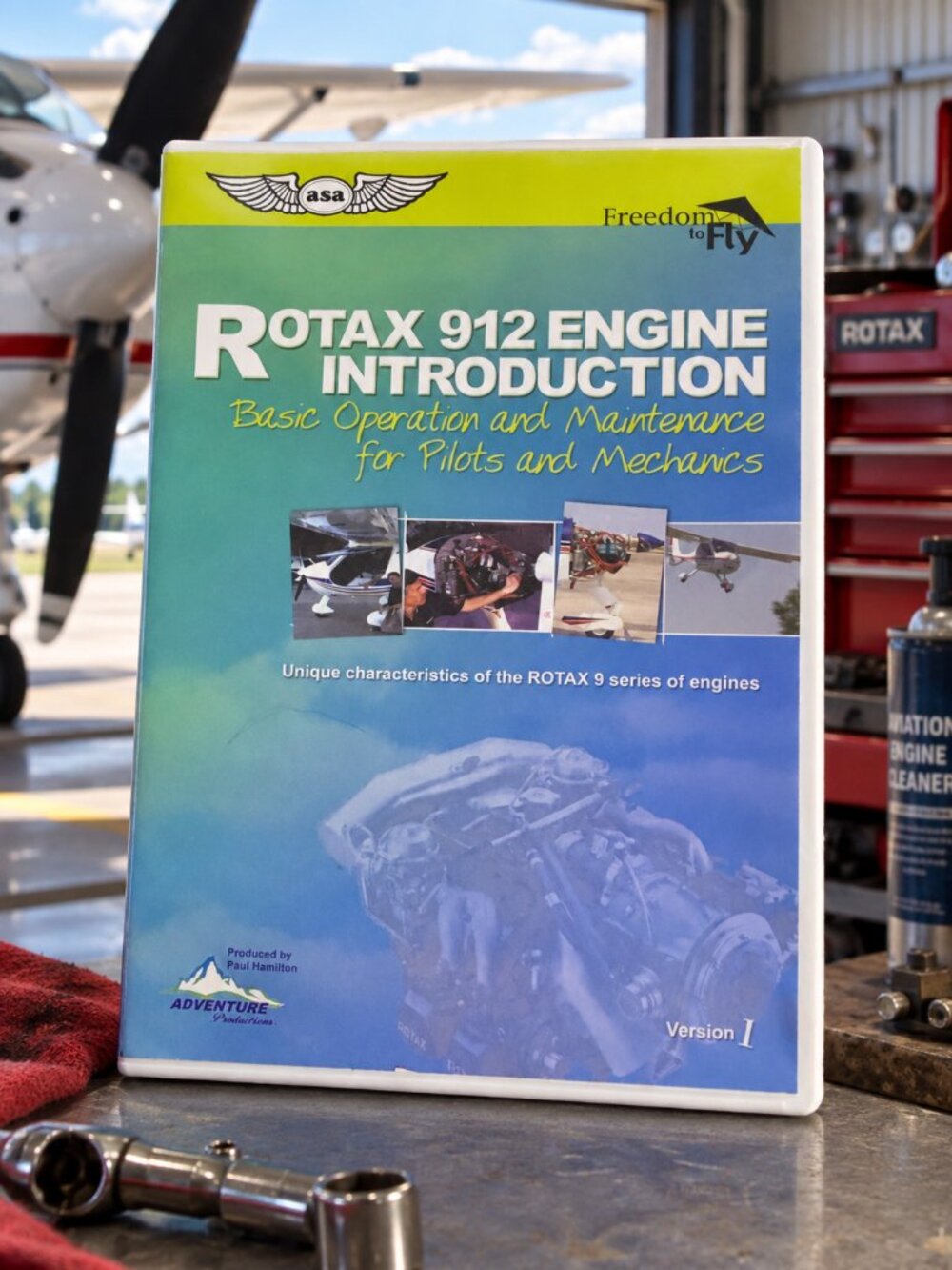 Rotax 912 Engine Introduction (DVD, Region 1) Very Good condition!